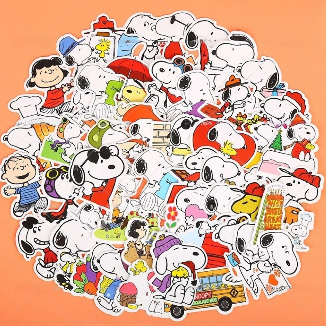 Snoopy 50pcs Stickers Set