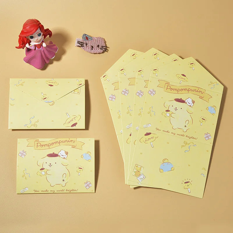 Pompompurin Greeting Cards Set