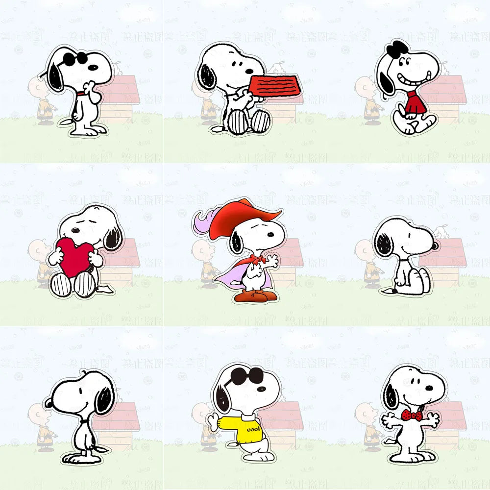 Snoopy Adventure 9pcs Brooch Set