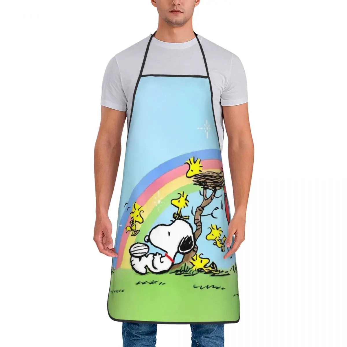 Snoopy & Woodstock Rainbow Apron