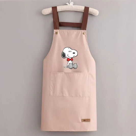 Snoopy Bow Apron
