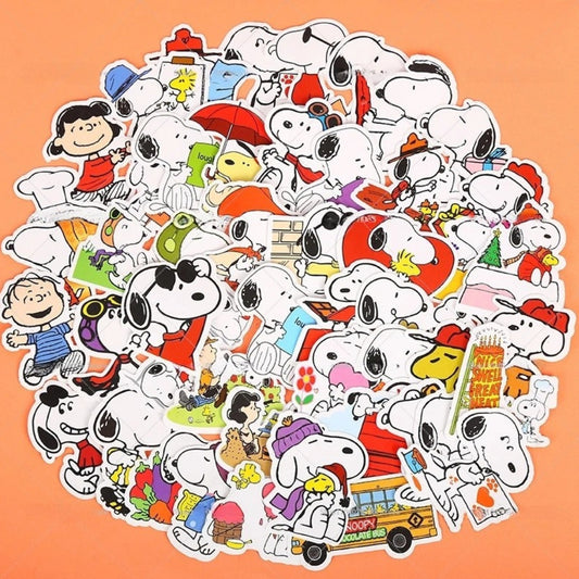 Snoopy 50pcs Stickers Set
