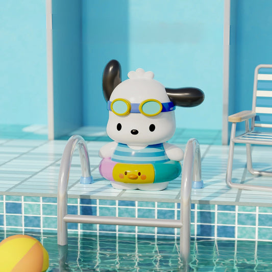 Pochacco Pool Day Figurine