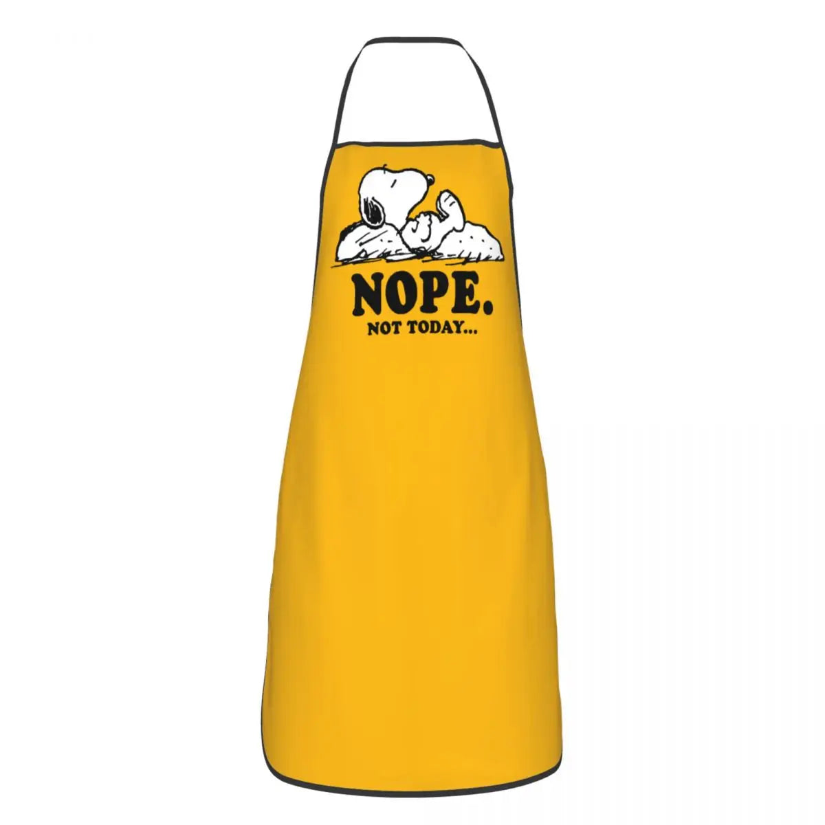 Snoopy Nope Not Today Apron