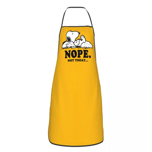 Snoopy Nope Not Today Apron
