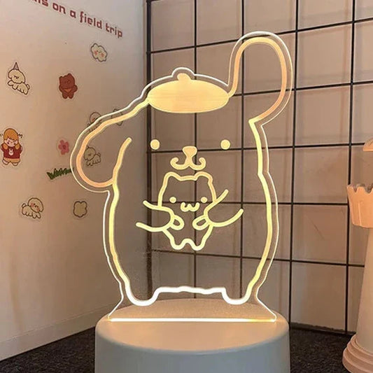 Pompompurin & Friend Table Lamp