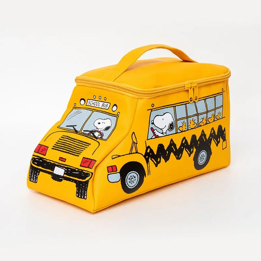 Snoopy & Peanut Bus Cosmetic Bag