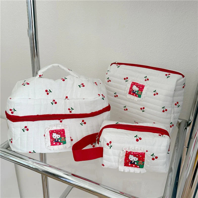 Hello Kitty 3pcs Cosmetic Bag