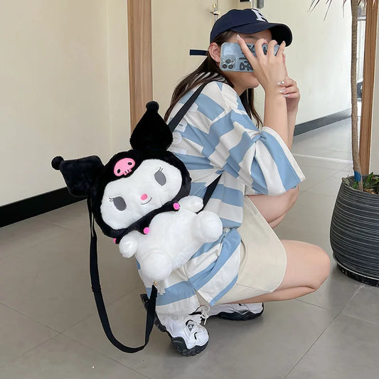 Kuromi Plush Backpack