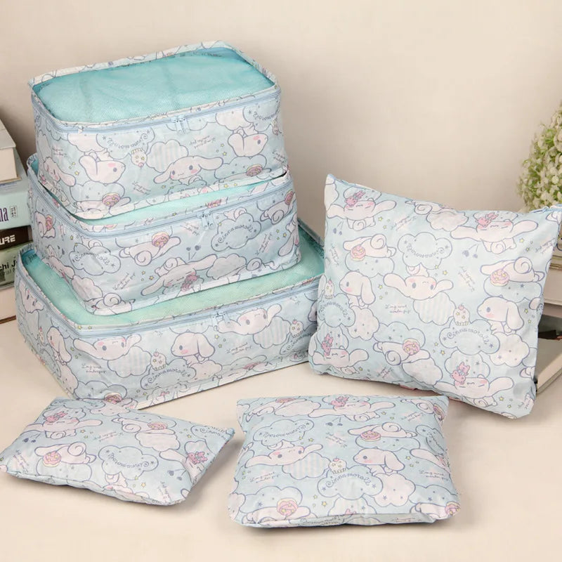 Cinnamoroll 6pcs Storage Bags