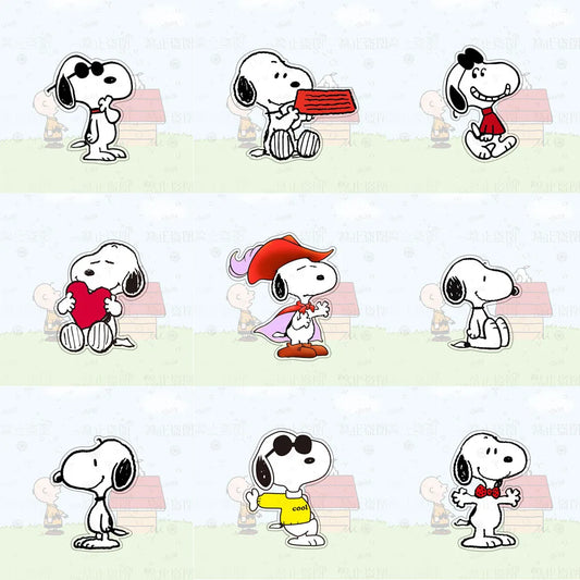 Snoopy Adventure 9pcs Brooch Set