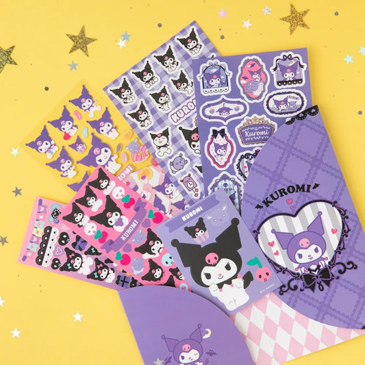 Kuromi Stickers Set