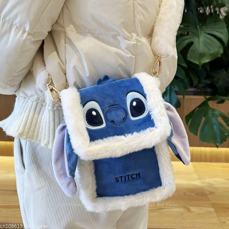 Stitch Plush Crossbody Bag