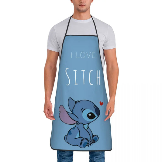 I Love Stitch Apron