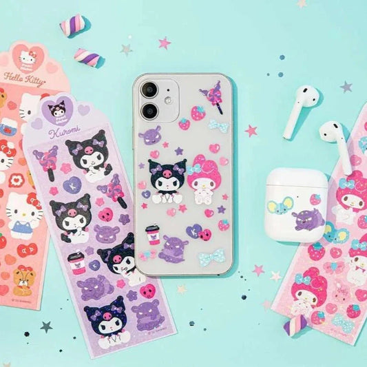 Kuromi Sparkly Stickers