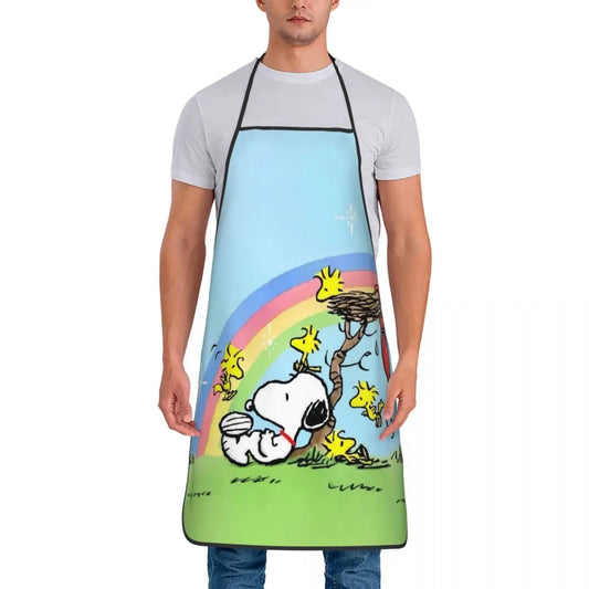 Snoopy & Woodstock Rainbow Apron