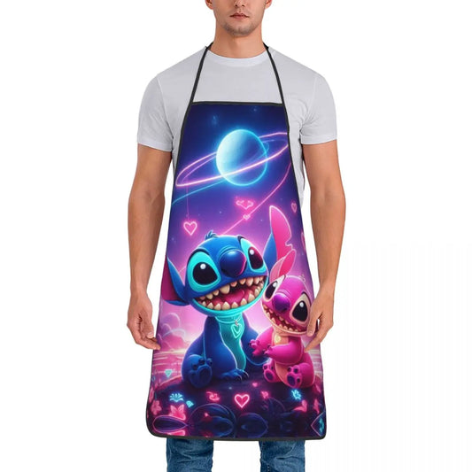 Stitch & Angel In Space Apron