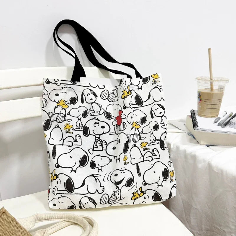 Snoopy Mono Tote Bag