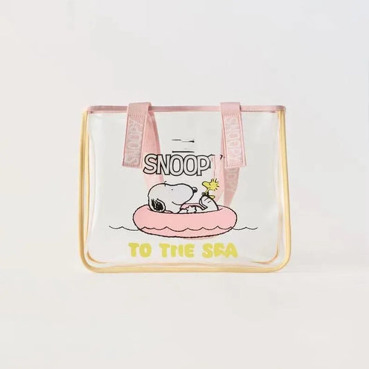 Snoopy Transparent Tote Bag