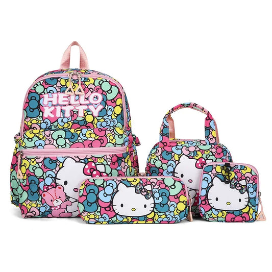 Hello Kitty Bow 4pcs Bag Set