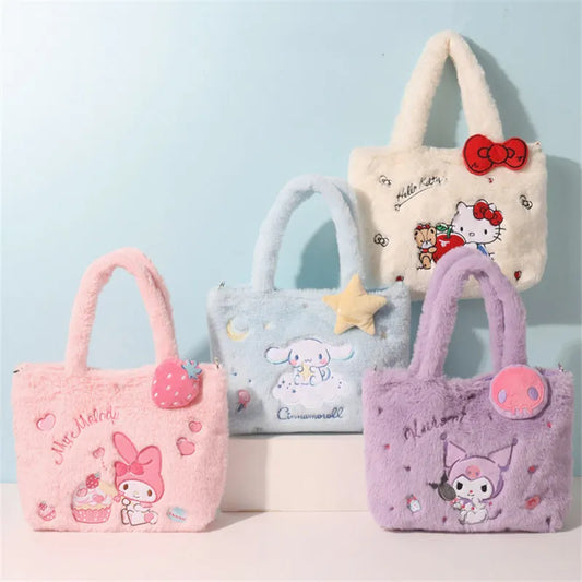 Cinnamoroll Plush Tote Bag