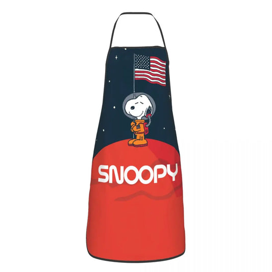 Snoopy USA To The Moon Apron