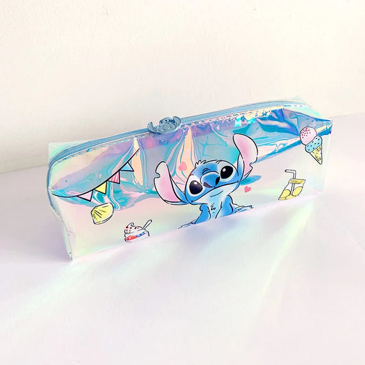 Stitch Holographic Pencil Case