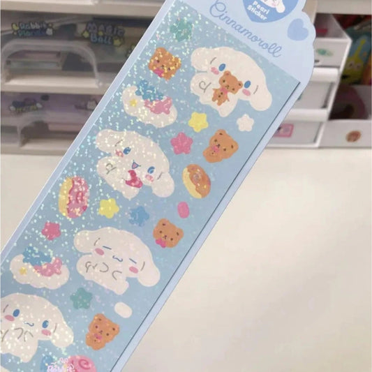 Cinnamoroll Sparkly Stickers