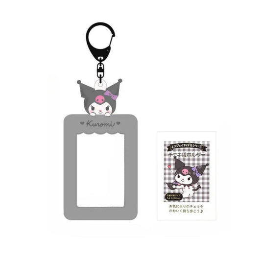 Kuromi Grey Card Holder
