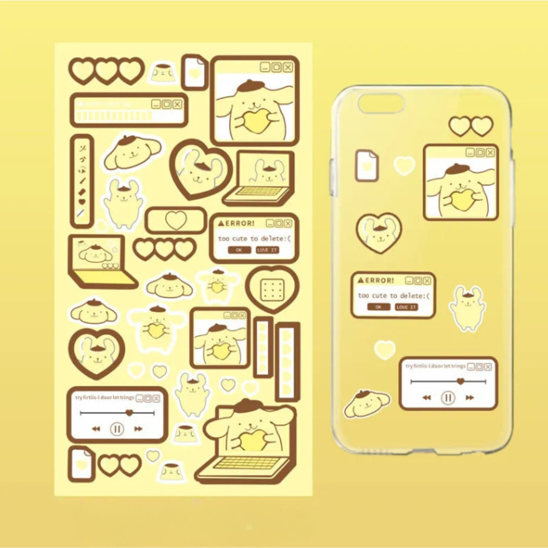 Pompompurin Phone Stickers
