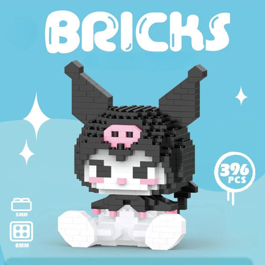 Angry Kuromi Building Blocks Kit