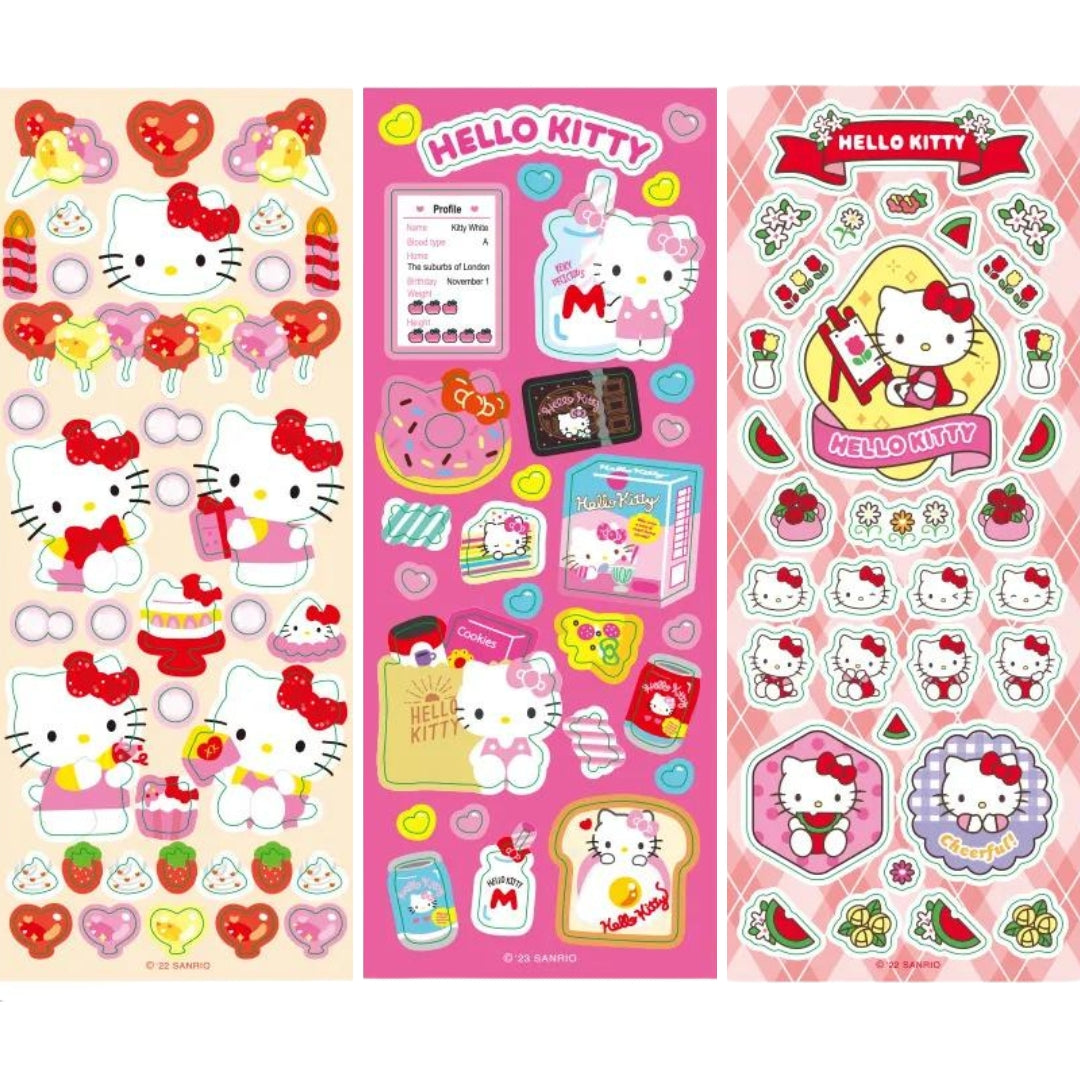 Hello Kitty 3pcs Stickers Pack