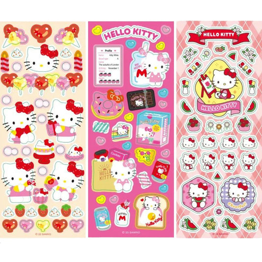 Hello Kitty 3pcs Stickers Pack