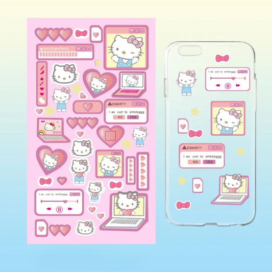 Hello Kitty Phone Stickers