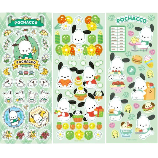 Pochacco 3pcs Stickers Pack