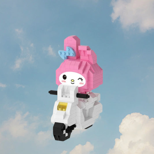 My Melody On A Scooter Building Blocks Kit