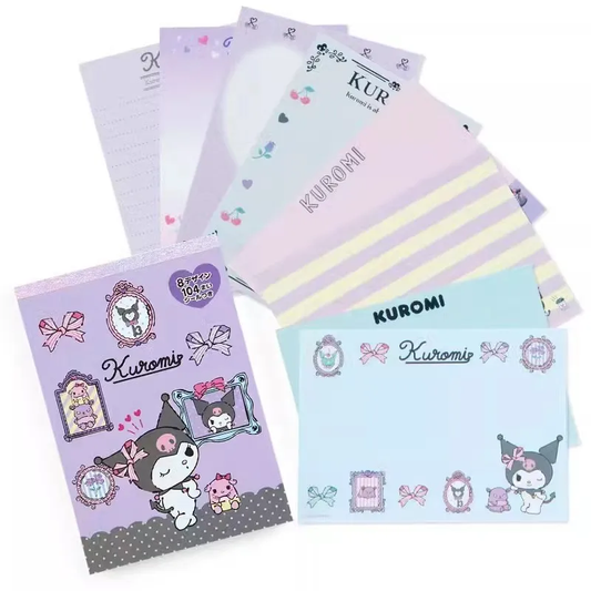 Kuromi Purple Notepad Kit