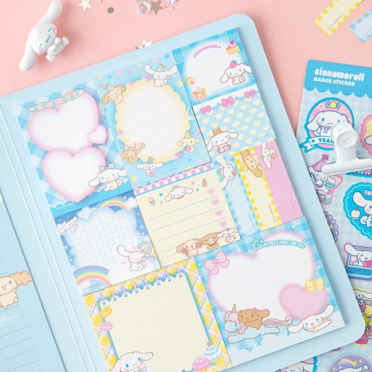 Cinnamoroll Notepad Kit