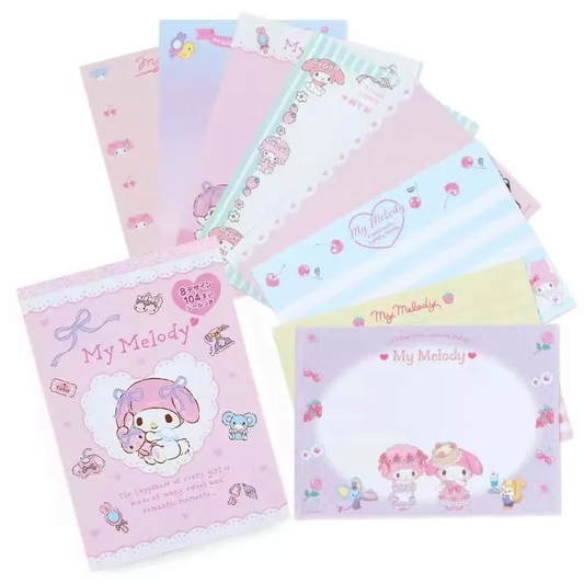 My Melody Pink Notepad Kit