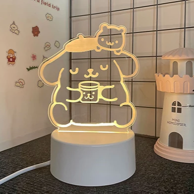 Pompompurin Table Lamp